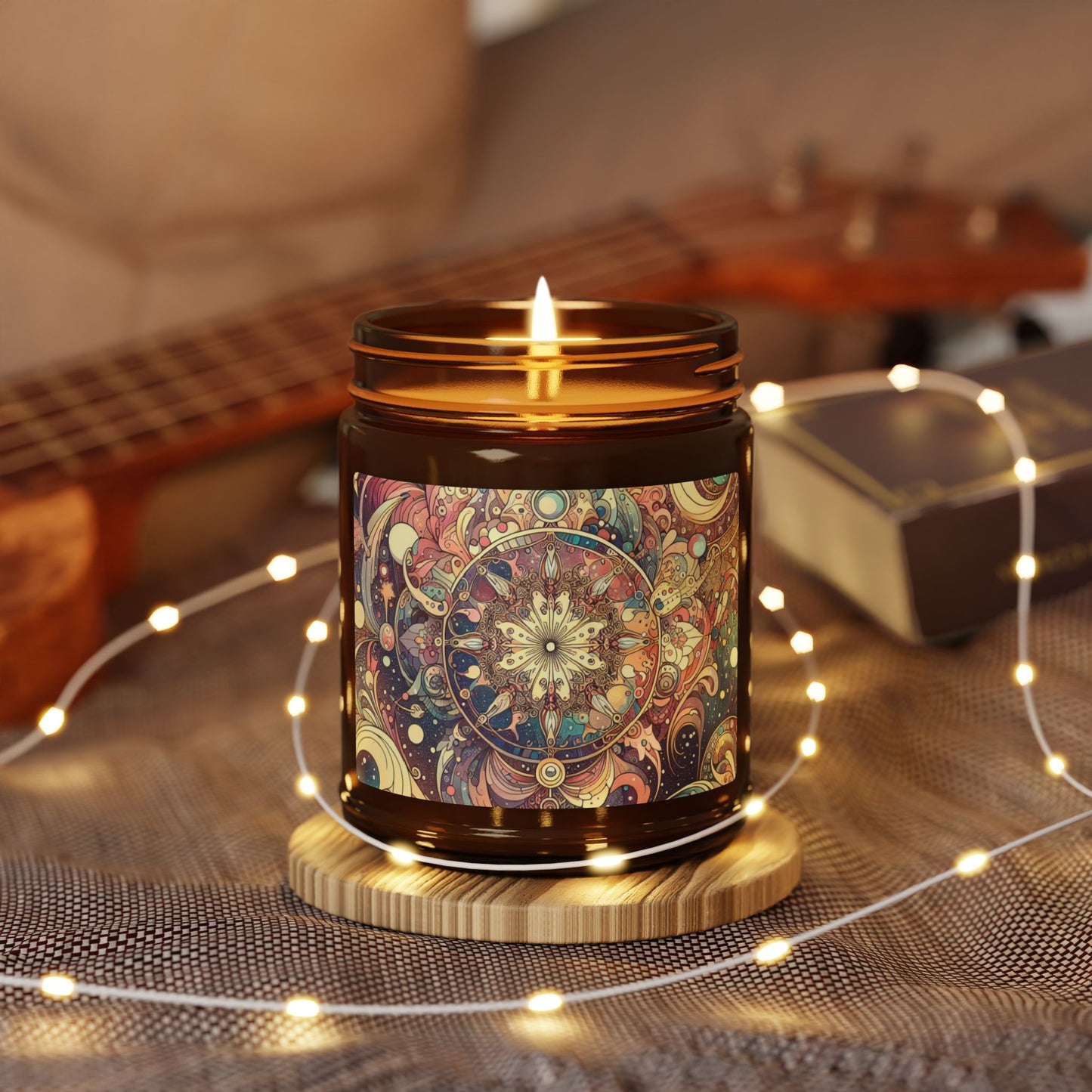 Twin Stars Manifestation Candle