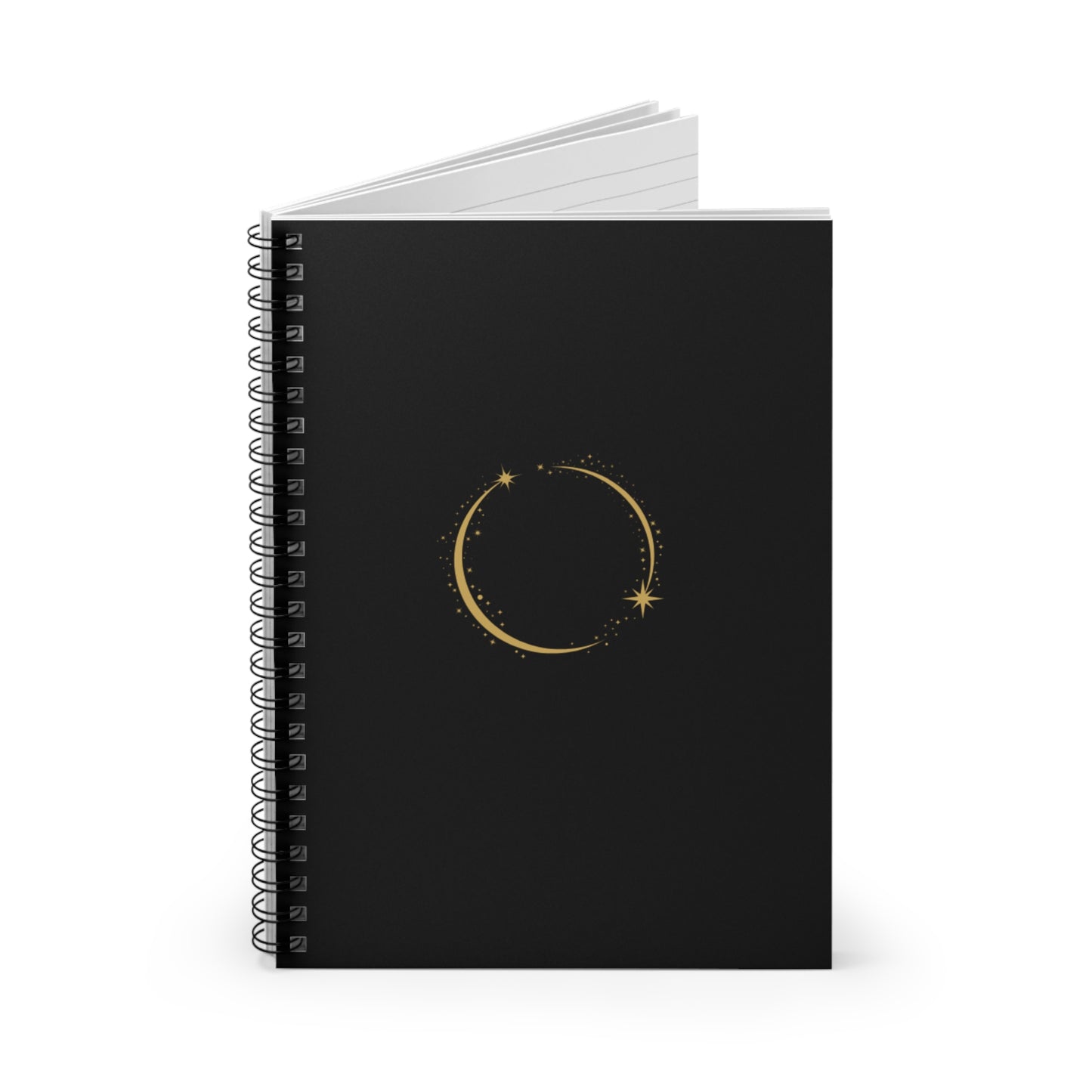 Twin Stars Spiral Notebook/Journal - Ruled Line