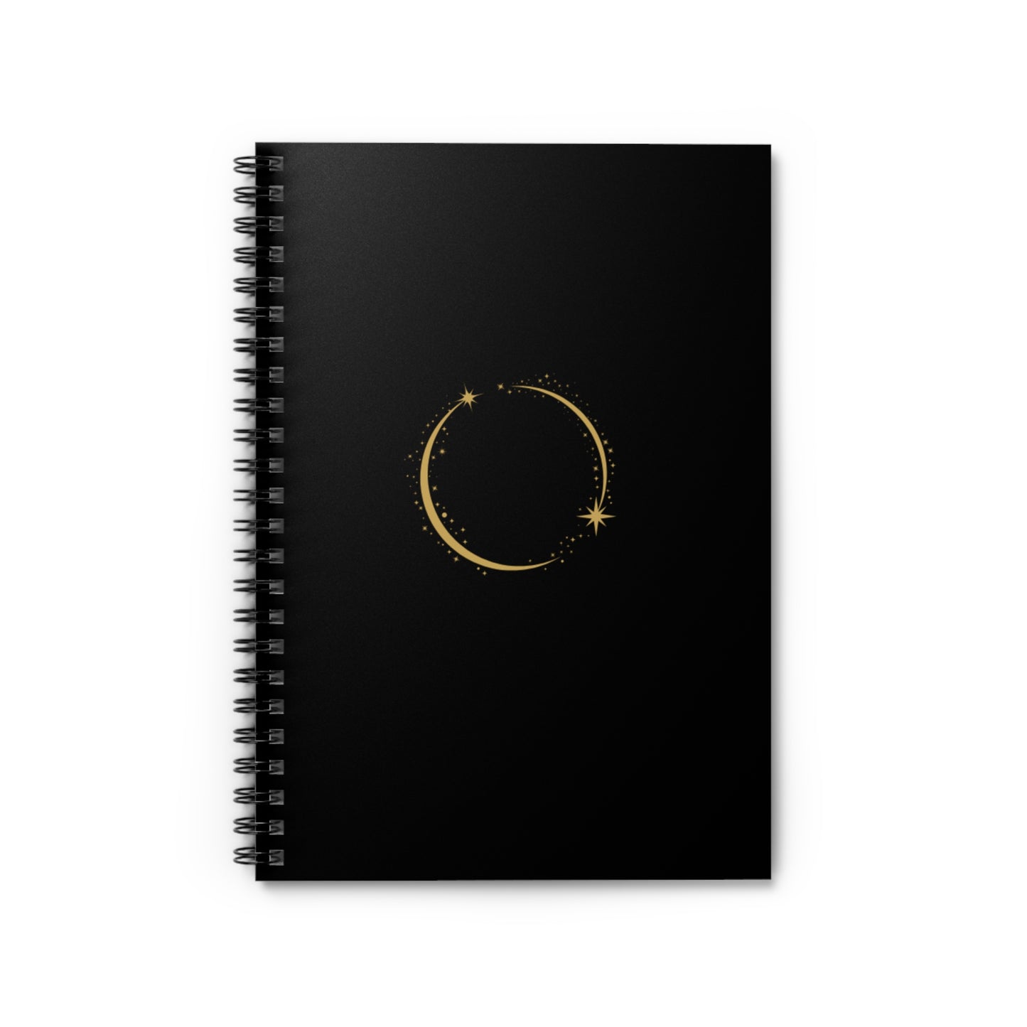 Twin Stars Spiral Notebook/Journal - Ruled Line