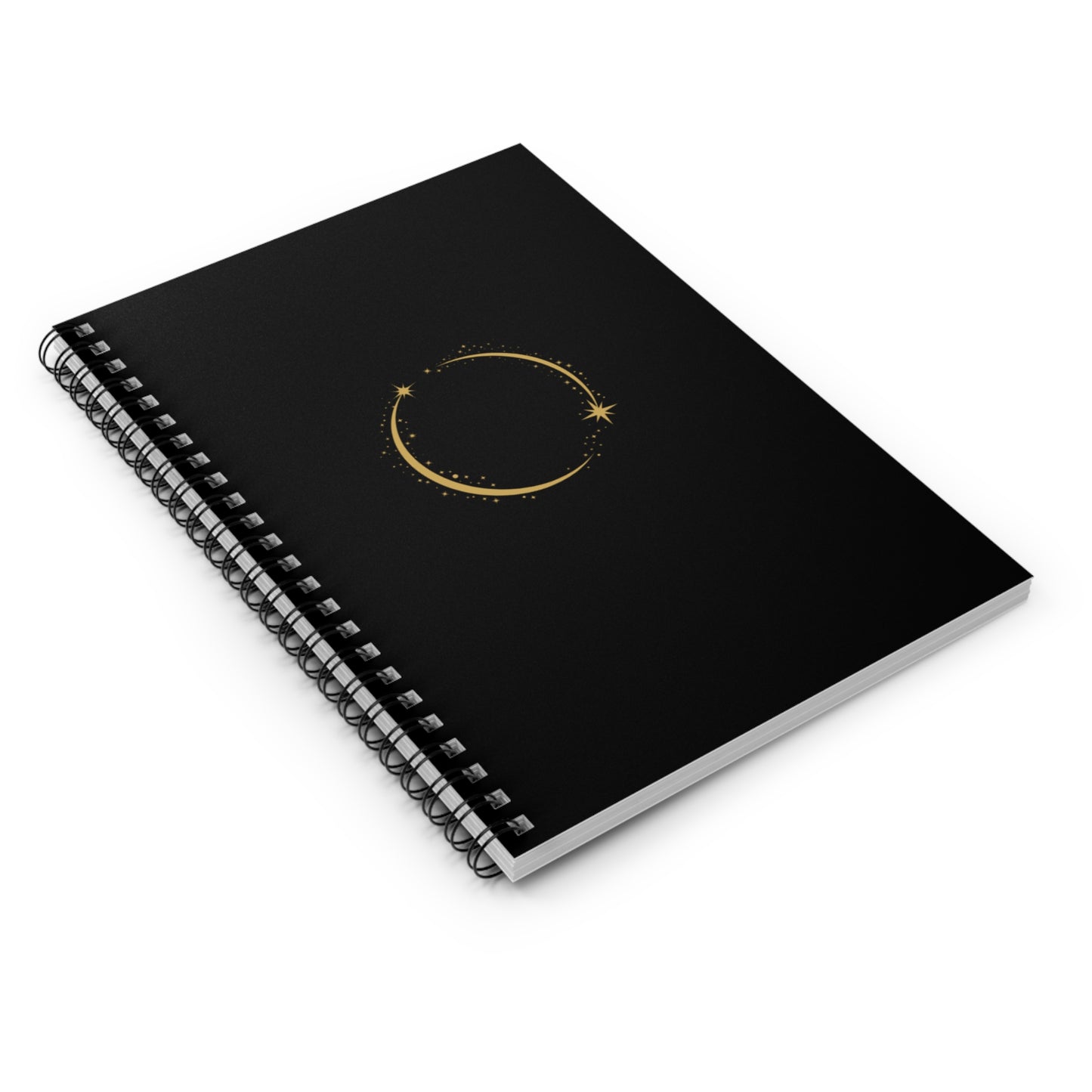 Twin Stars Spiral Notebook/Journal - Ruled Line